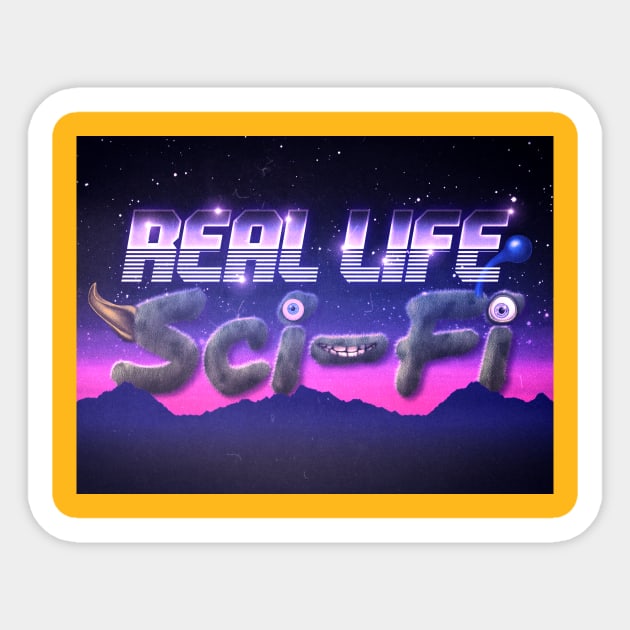 Real Life Sci-Furr Sticker by Real Life Sci-Fi